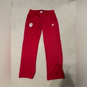 Adidas NCAA Indiana Hoosiers Woven Wide Leg Pants